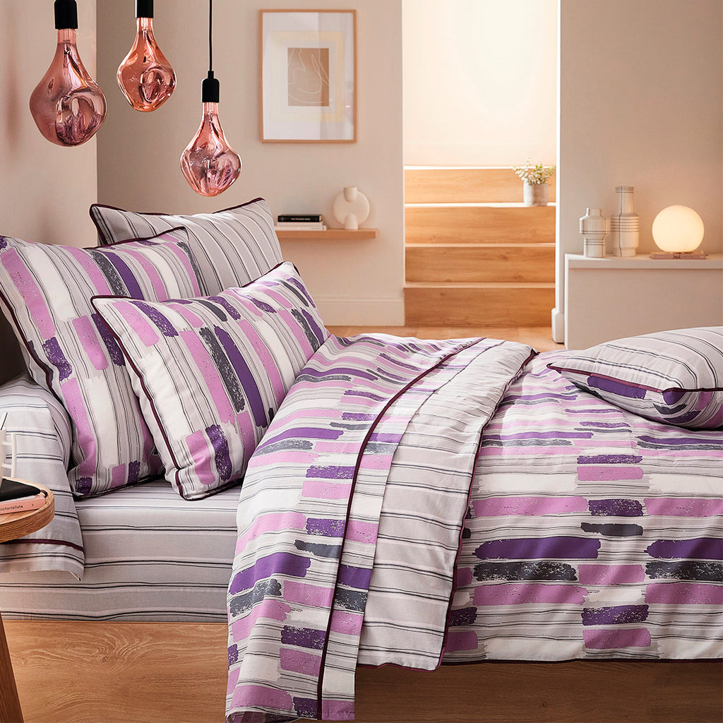 Amethyst Shards Duvet Cover