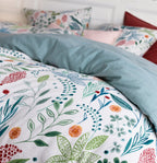 Porcelain Flower Duvet Cover