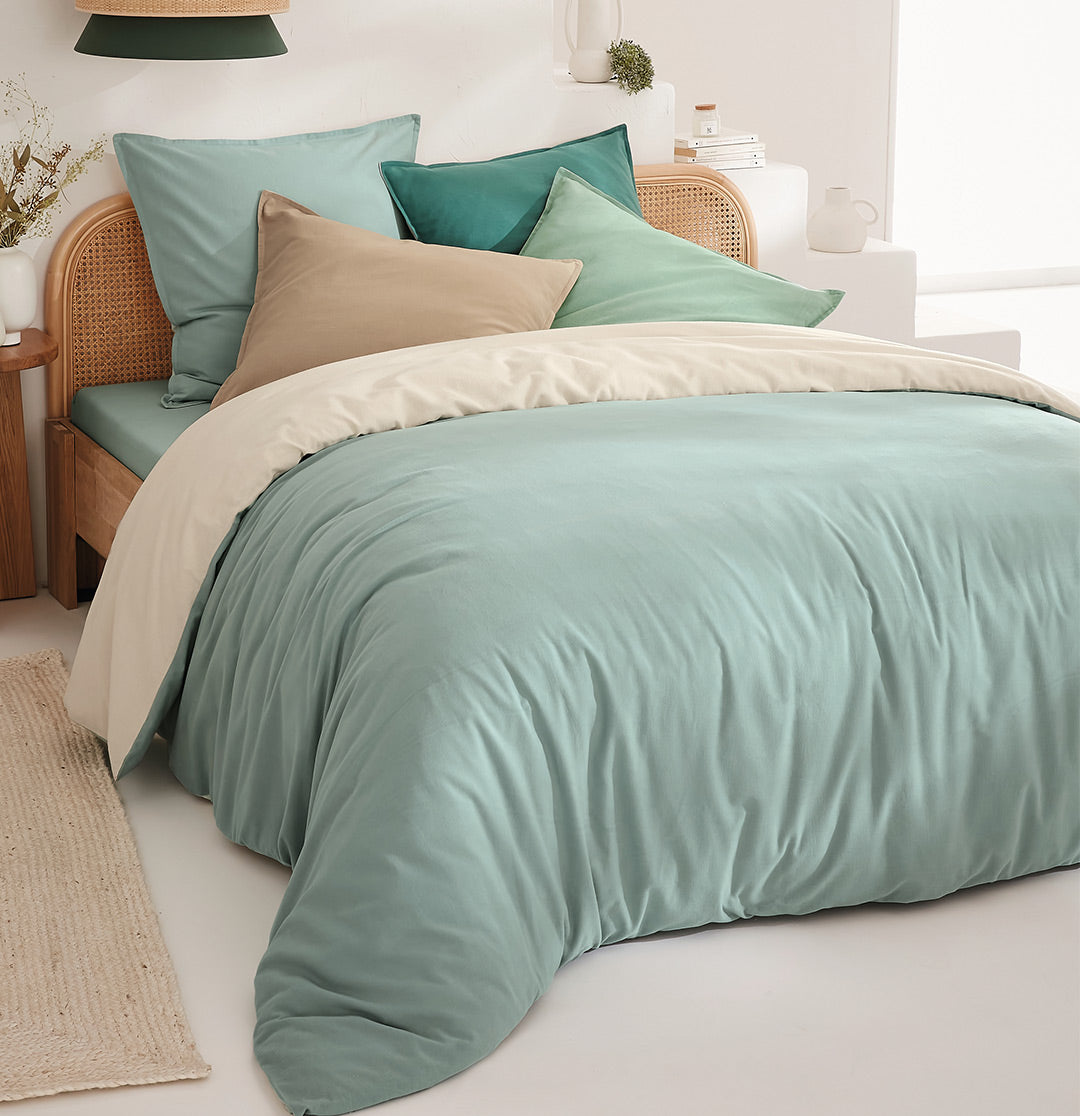Plain Flannel Duvet Cover