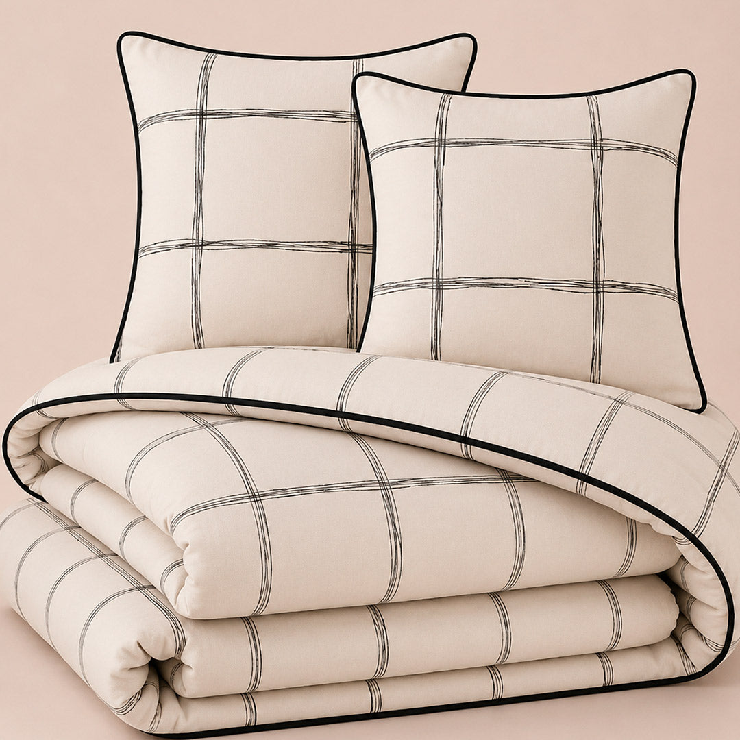 Notebook Duvet Cover and Pillowcase
