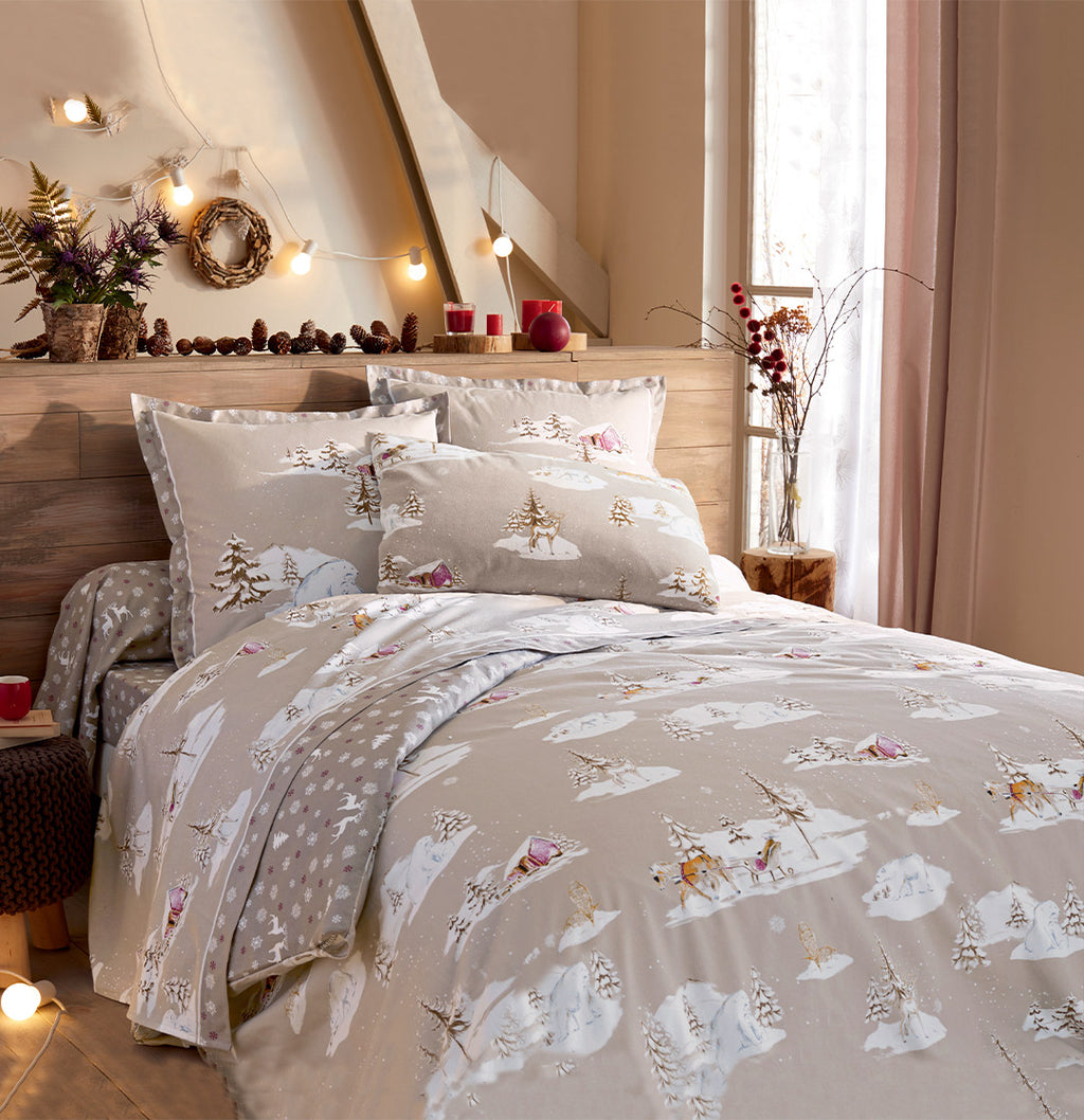 Felted walk Duvet Cover