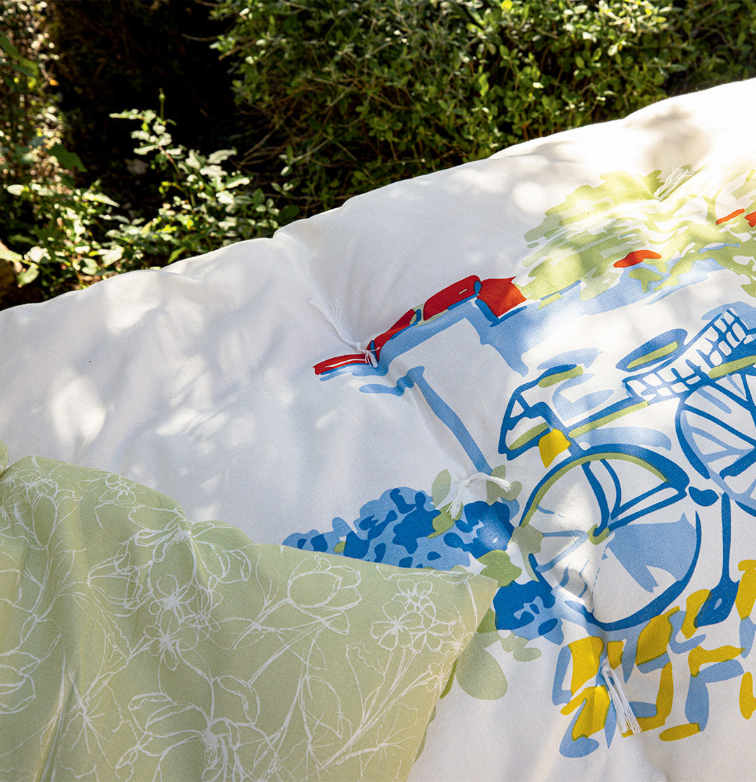 Country Walk Seat Cushion