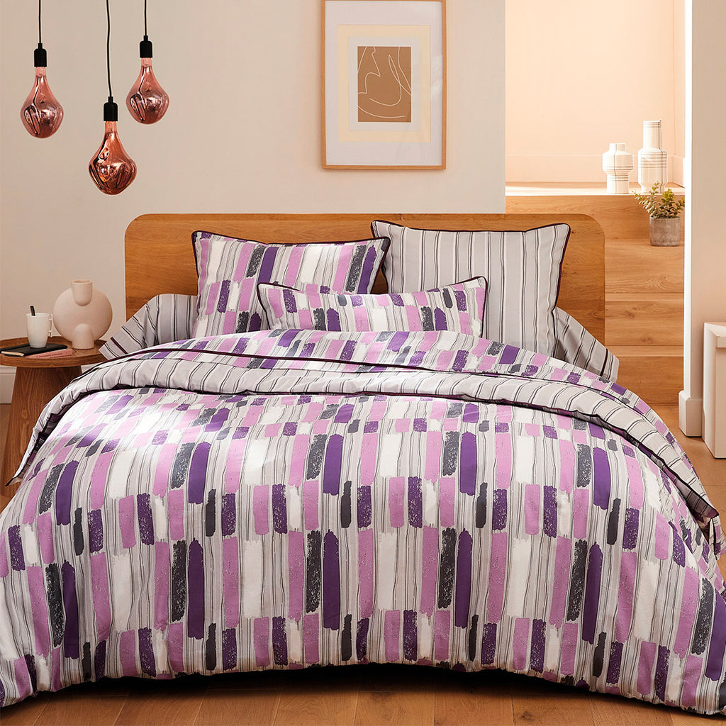 Amethyst Shards Duvet Cover