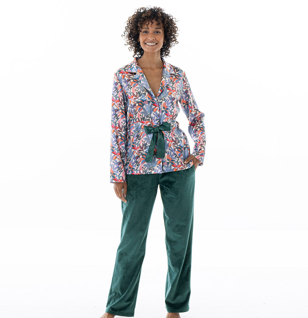 Safari in dreams Satin pajamas