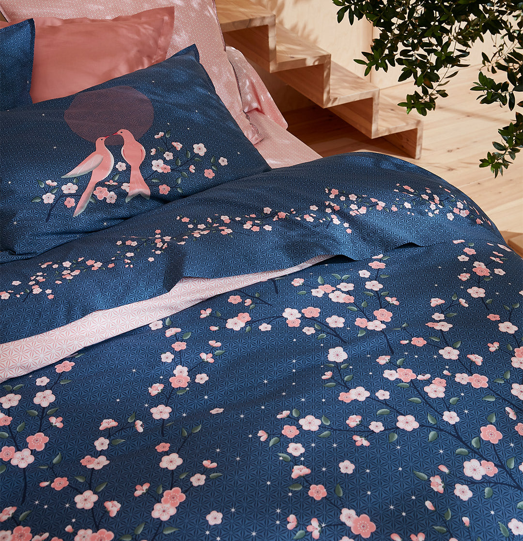 Japanese Night Duvet Cover