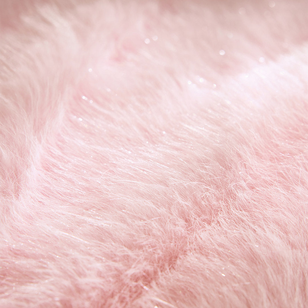 Blush Cocoon Throw Blanket