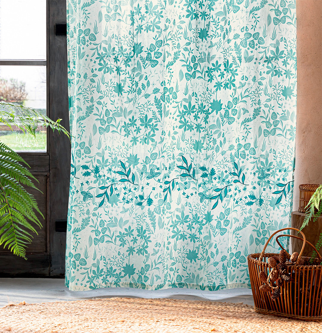 Enchanted Fables Embroidered Sheer Curtain