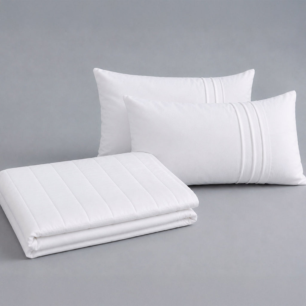 Budget Mattress and Pillow Protector Set
